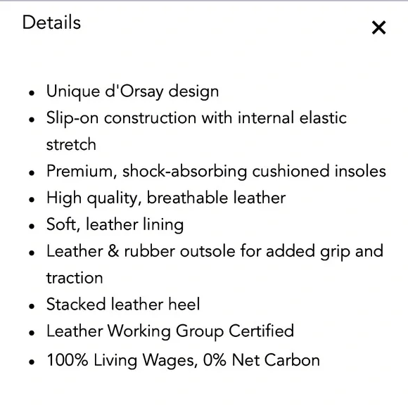 😍 NISOLO BLK EMMA D’ ORSAY OXFORD SHOES! 🎯 - Picture 15 of 16